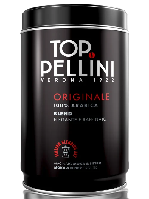 Pellini Top Originale — puszka 250 g, 100% Arabica